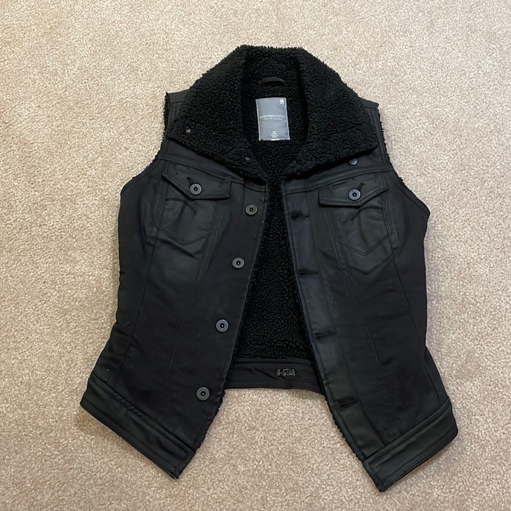 Worn Once! G-Star Teddy Vest size XS